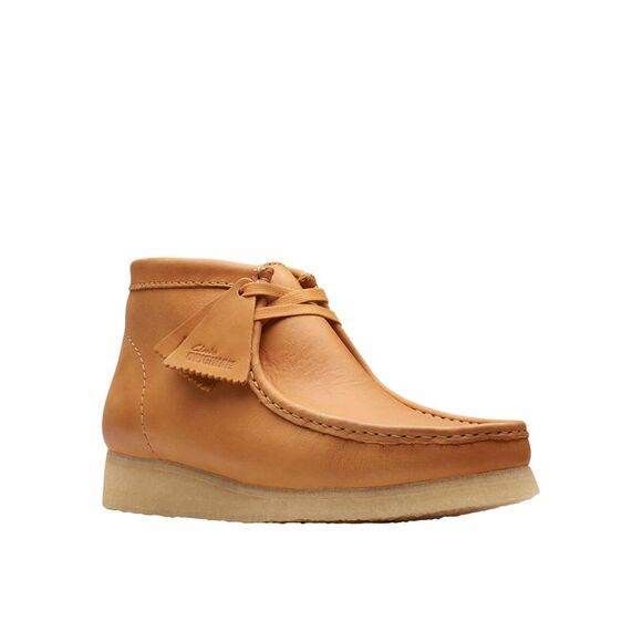 Clarks Mens Wallabee Boot Mid Brown Boots (NWT) - Picture 6 of 6